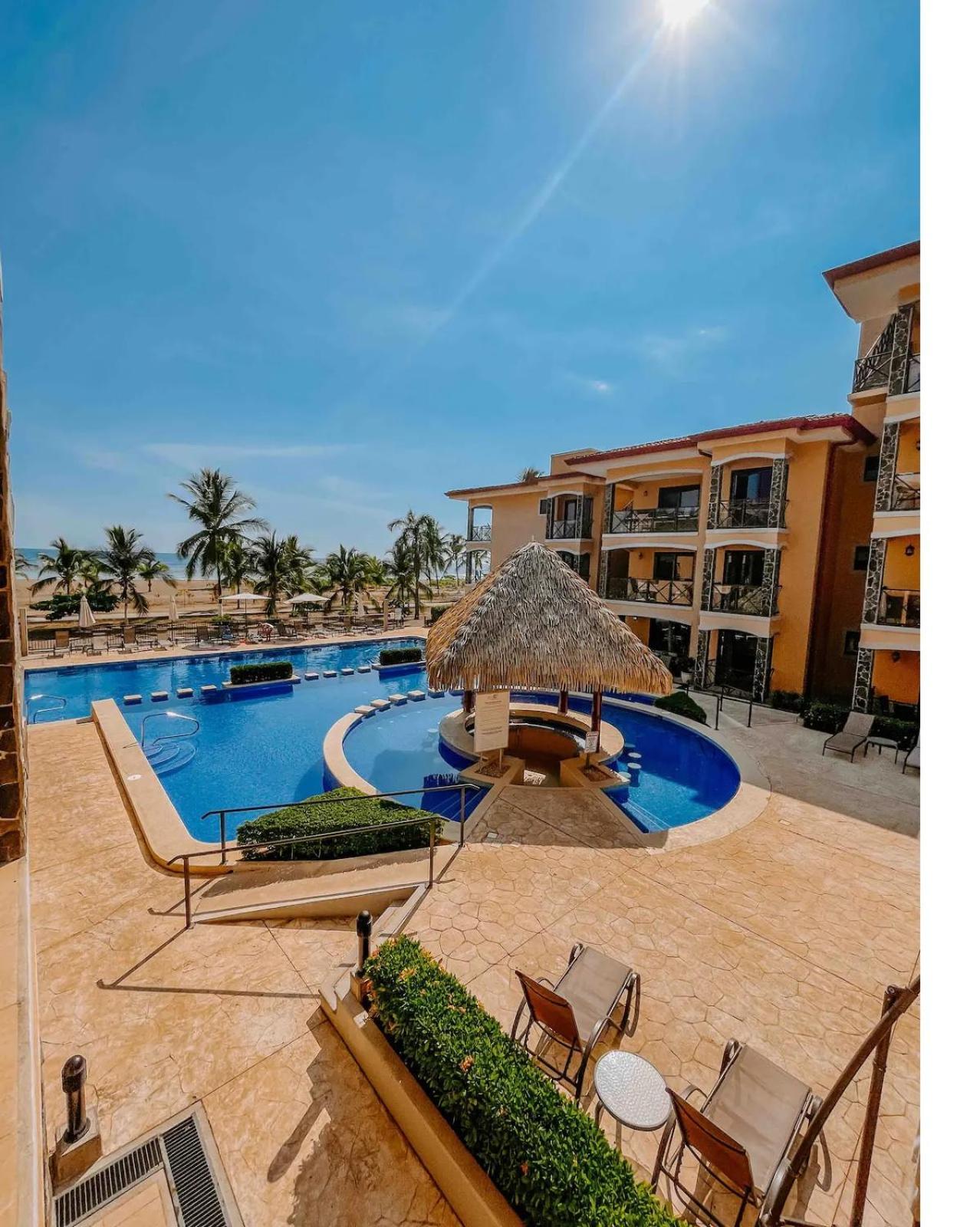 Apartamento De Lujo Las 3 Gotas Jaco, Frente Al Mar Con Vista A La Playa Exterior photo